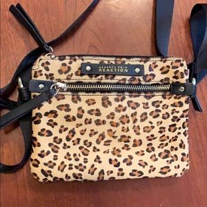 Kenneth Cole leopard purse